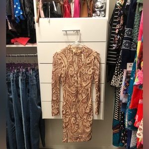 Gold Sequin Dress 👗